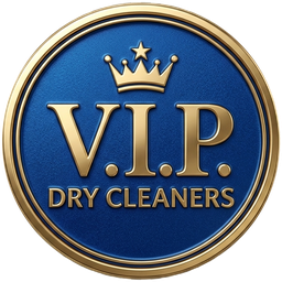VIP Dry Cleaners logo